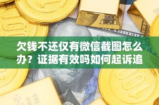 济南欠钱不还仅有微信截图怎么办？证据有效吗如何起诉追回欠款？
