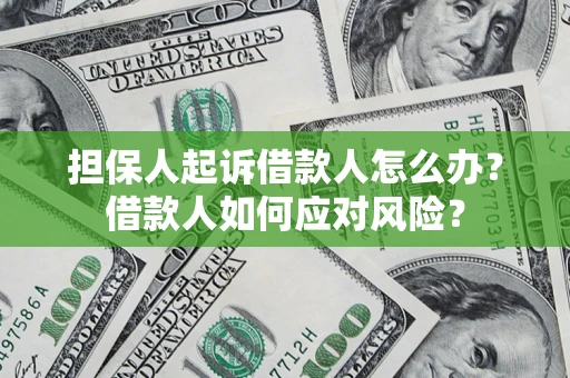 济南担保人起诉借款人怎么办？借款人如何应对风险？