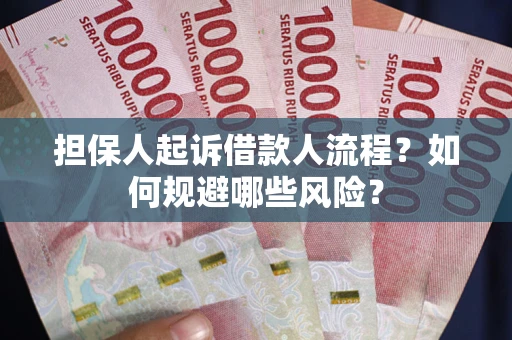 济南担保人起诉借款人流程？如何规避哪些风险？