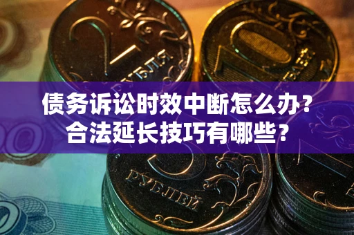 济南债务诉讼时效中断怎么办？合法延长技巧有哪些？