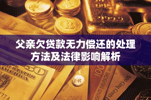 济南父亲欠贷款无力偿还的处理方法及法律影响解析
