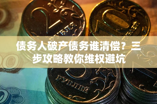 济南债务人破产债务谁清偿？三步攻略教你维权避坑